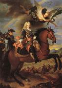 Jean Ranc Equestrian Portrait of Philip V Norge oil painting reproduction